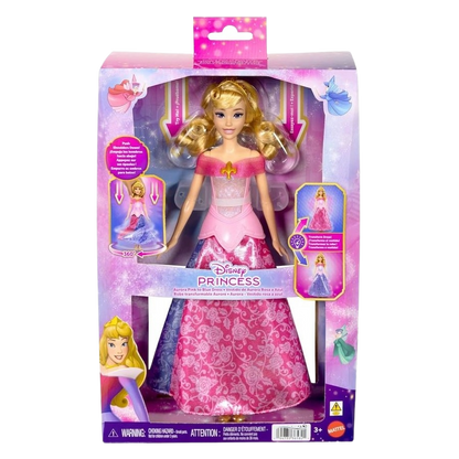 DISNEY PRINCESS AURORA PINK TO BLUE