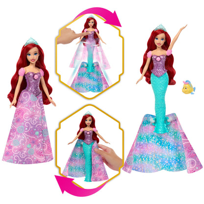 DISNEY PRINCESS ARIEL TRANSFORMING