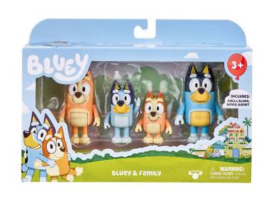 BLUEY S13 FIGURE 4PK