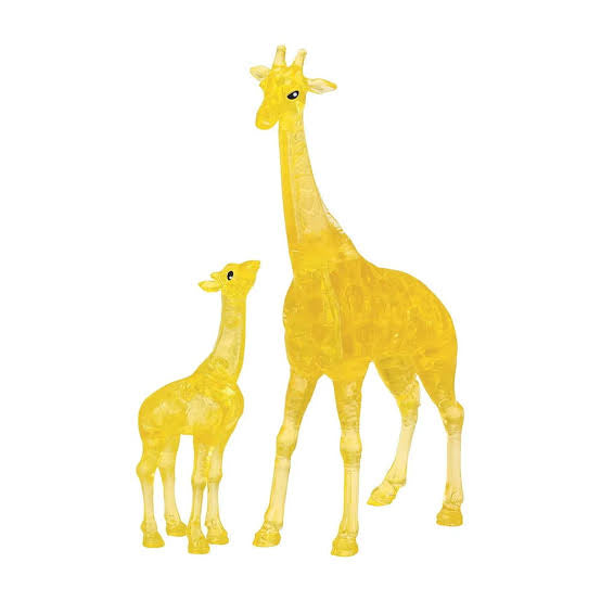 PUZZLE 3D CRYSTAL GIRAFFES