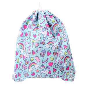 SPLOSH RAINBOW DRAWSTRING BAG