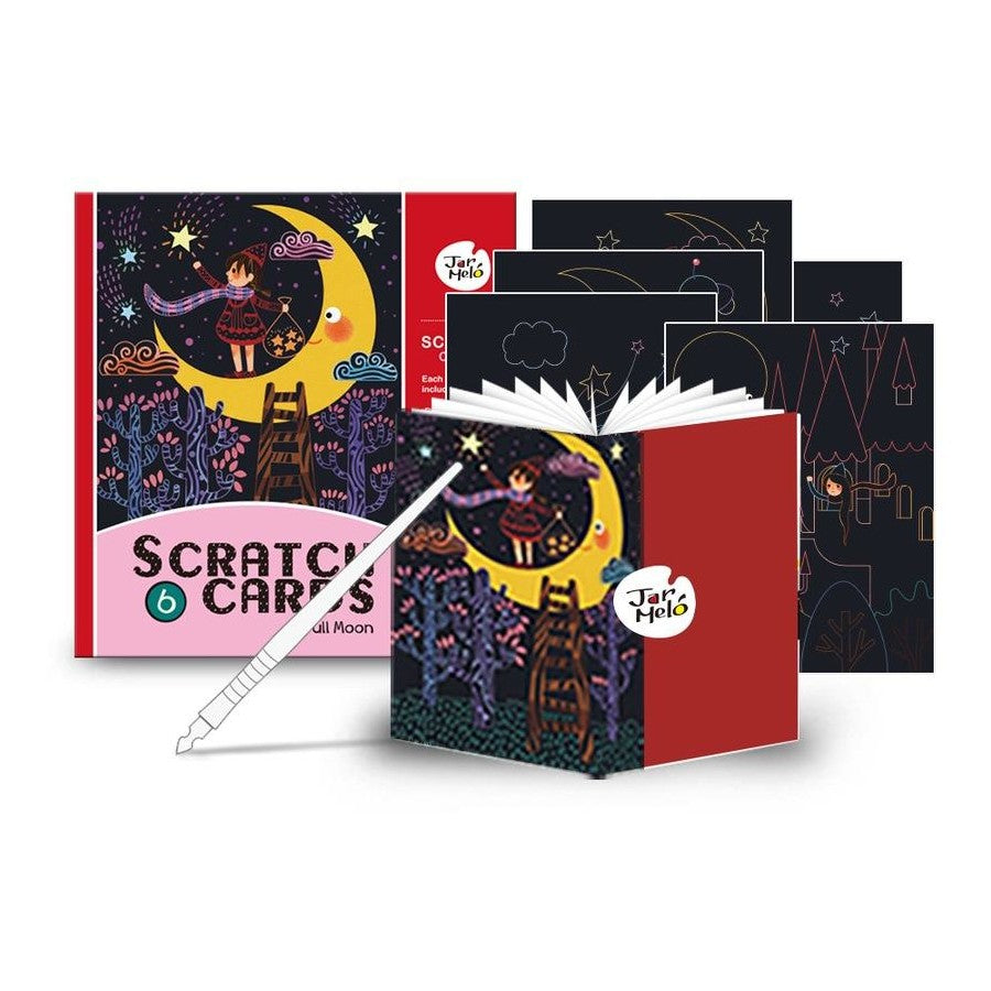 SCRATCH CARDS SET FULL MOON