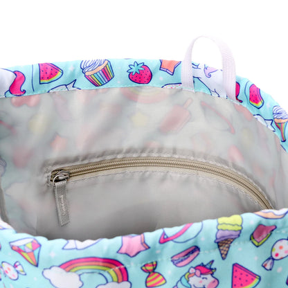 SPLOSH RAINBOW DRAWSTRING BAG