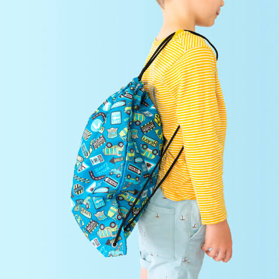 SPLOSH CONSTRUCTION DRAWSTRING BAG