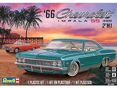 REVELL 1:25 66 CHEVROLET IMPALA SS 396