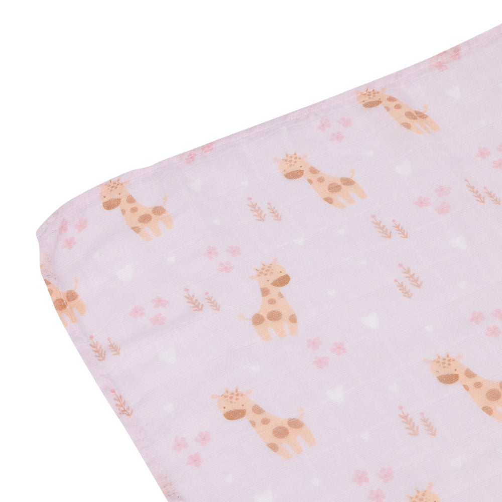 SPLOSH BABY GIRAFFE MUSLIN WRAP