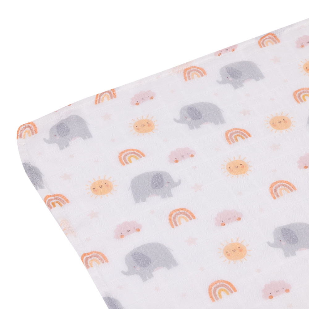 SPLOSH BABY ELEPHANT MUSLIN WRAP