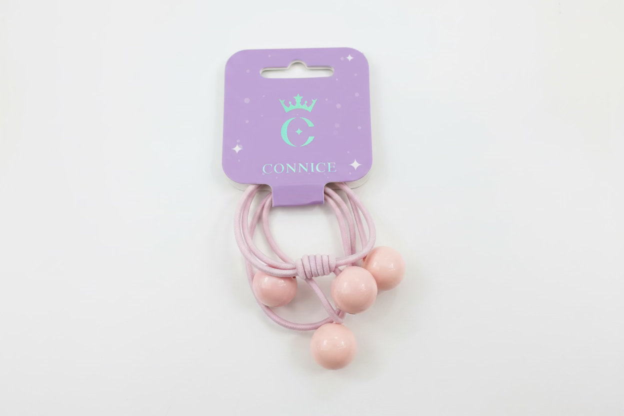 C/NICE HC09892 2PC BALL HAIR TIES