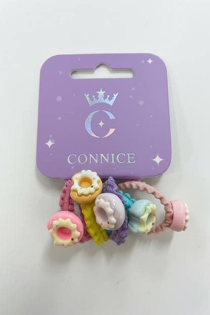 C/NICE HC08802 8PC CAKE MINI HAIR TIES
