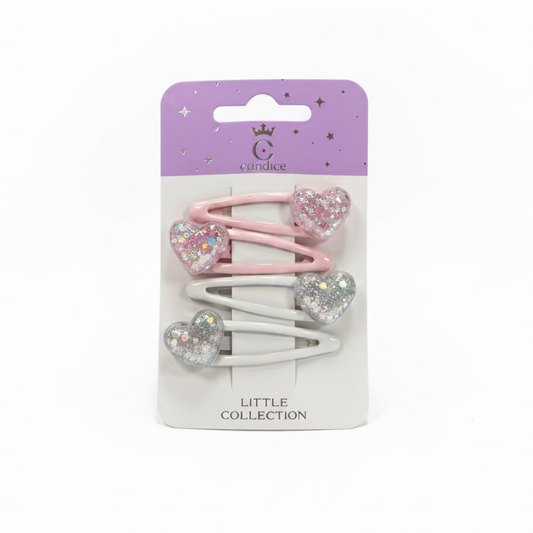 C/NICE HC12021 GLITTER B/FLY SNAP CLIPS
