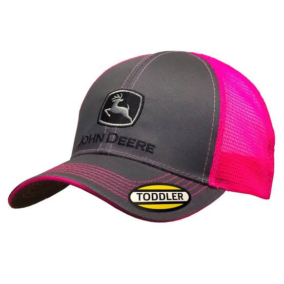 JD CAP NEON PINK MESH BACK TODDLER