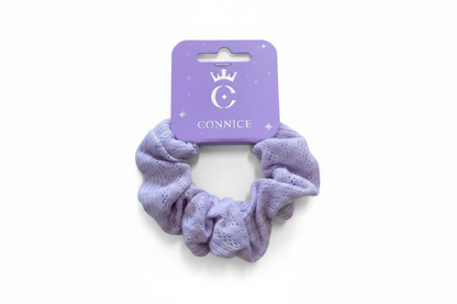C/NICE HC11093 KNIT TEXTURED SCRUNCHIE