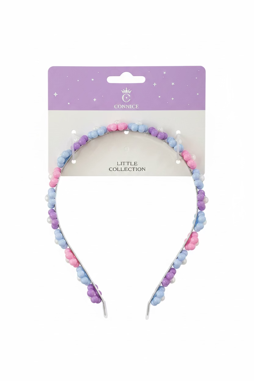 C/NICE HC08901B PASTEL FLOWER HEADBAND