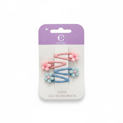 C/NICE HC08642 FLOWER SNAP CLIPS