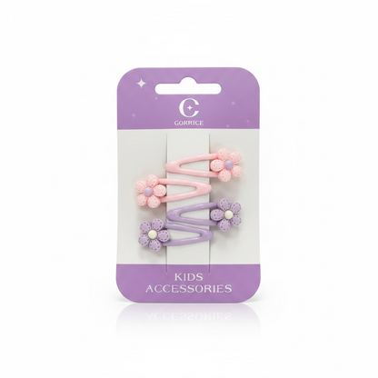 C/NICE HC08642 FLOWER SNAP CLIPS