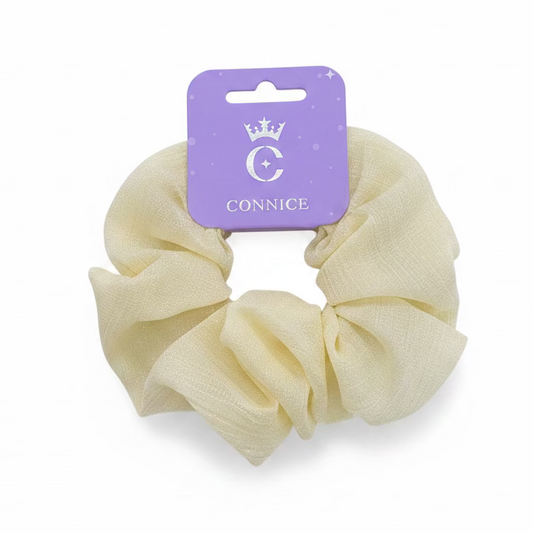C/NICE HCF11239B GLITTER SCRUNCHIE AST