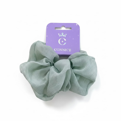 C/NICE HCF11239B GLITTER SCRUNCHIE AST