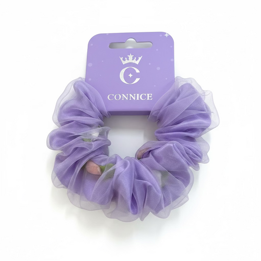 C/NICE HC13844 ROSE SCRUNCHIE AST
