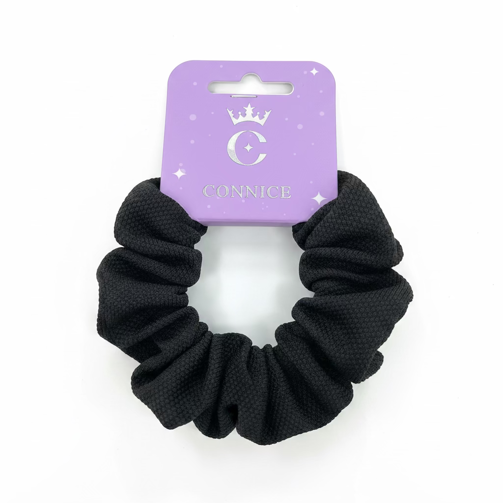 C/NICE HC11116 WAFFLE TEXTURE SCRUNCHIES