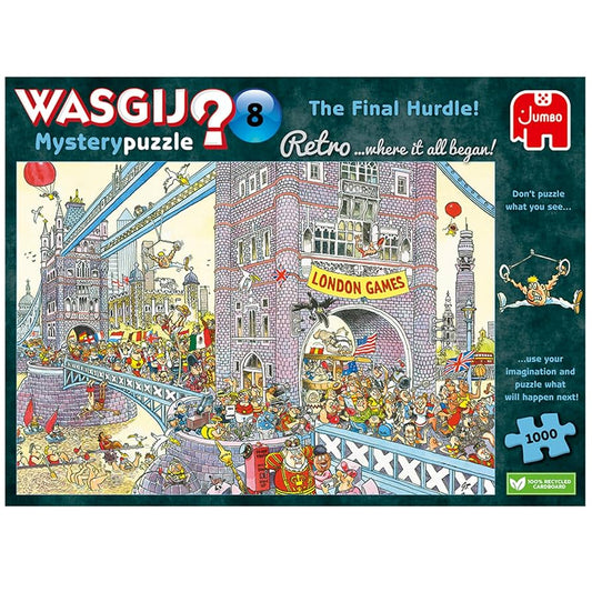 PUZZLE WASGIJ #8 MYSTERYTHE FINAL HURDLE