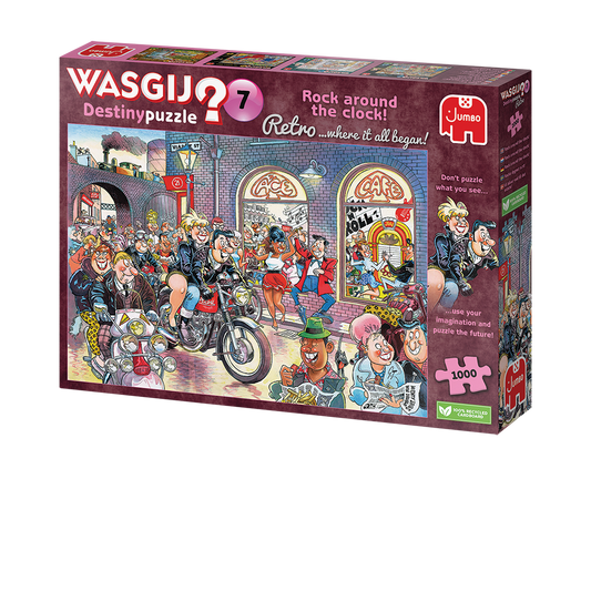 PUZZLE WASGIJ #7 DESTI ROCK AROUND CLOCK