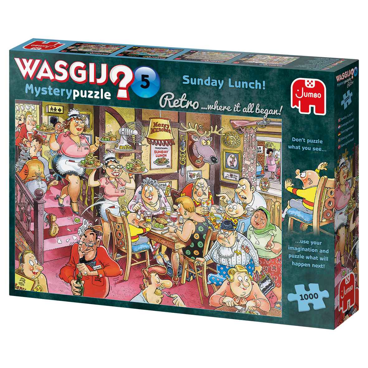 PUZZLE WASGIJ #5 MYSTERY SUNDAY LUNCH