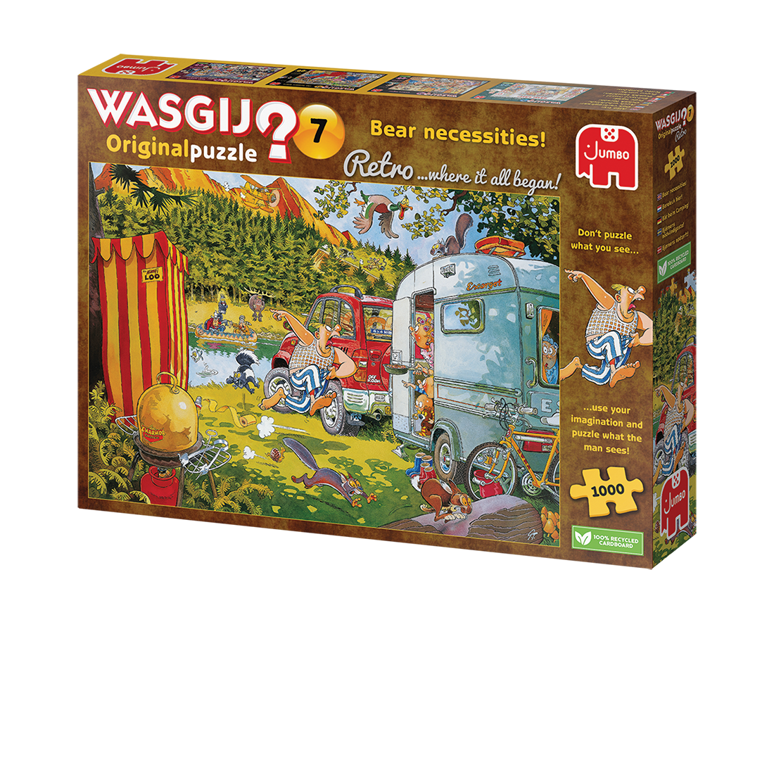 PUZZLE WASGIJ #7 ORIGINAL BEAR NECESSITI