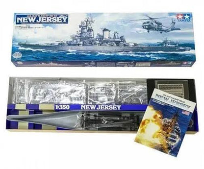 TAMIYA 1:350 NEW JERSEY W DETAIL