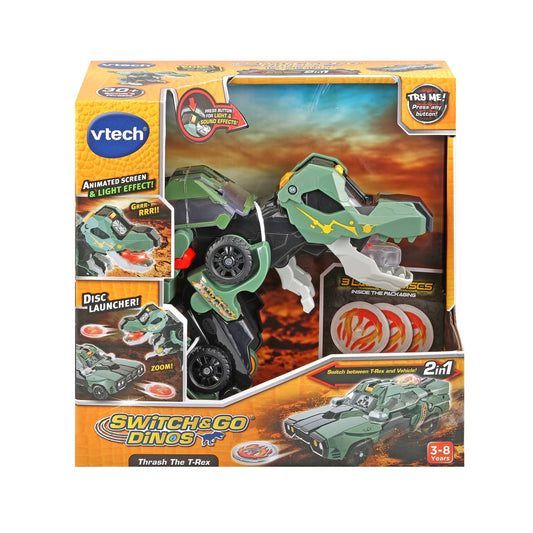 Vtech Switch & Go Thrash The T-Rex Dino