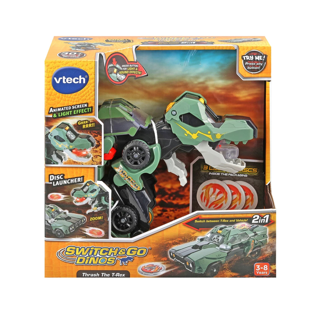 VTECH SWITCH & GO THRASH THE T-REX DINO