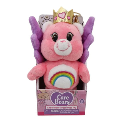 CARE BEARS CHEER BEAR ANGEL BAG TAG