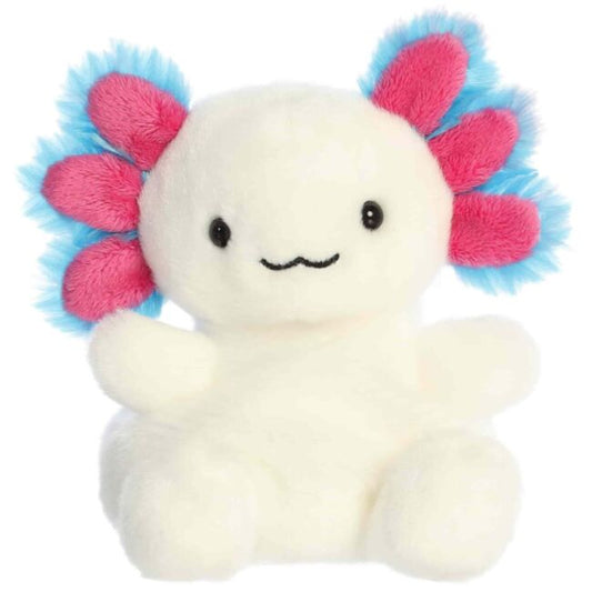 PLUSH PALM PALS AXOLOTL BLUE GILL