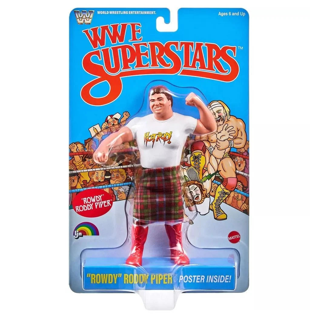 WWE SUPERSTARS LJN FIGURES AST