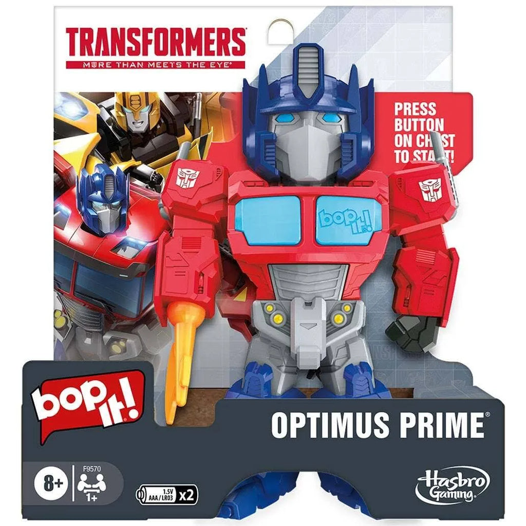 GAME BOP IT OPTIMUS PRIME