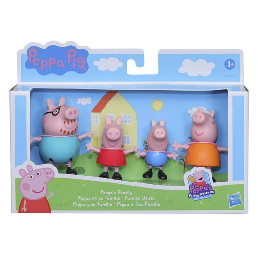 PEPPA PIG FAMILY 4 PACK AST