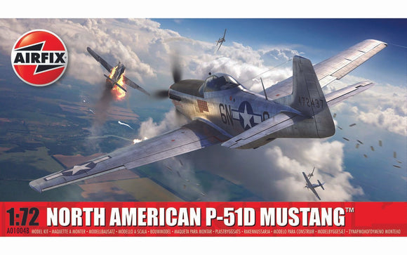 AIRFIX 1:72 NORTH AMERICAN P-51D MUSTANG