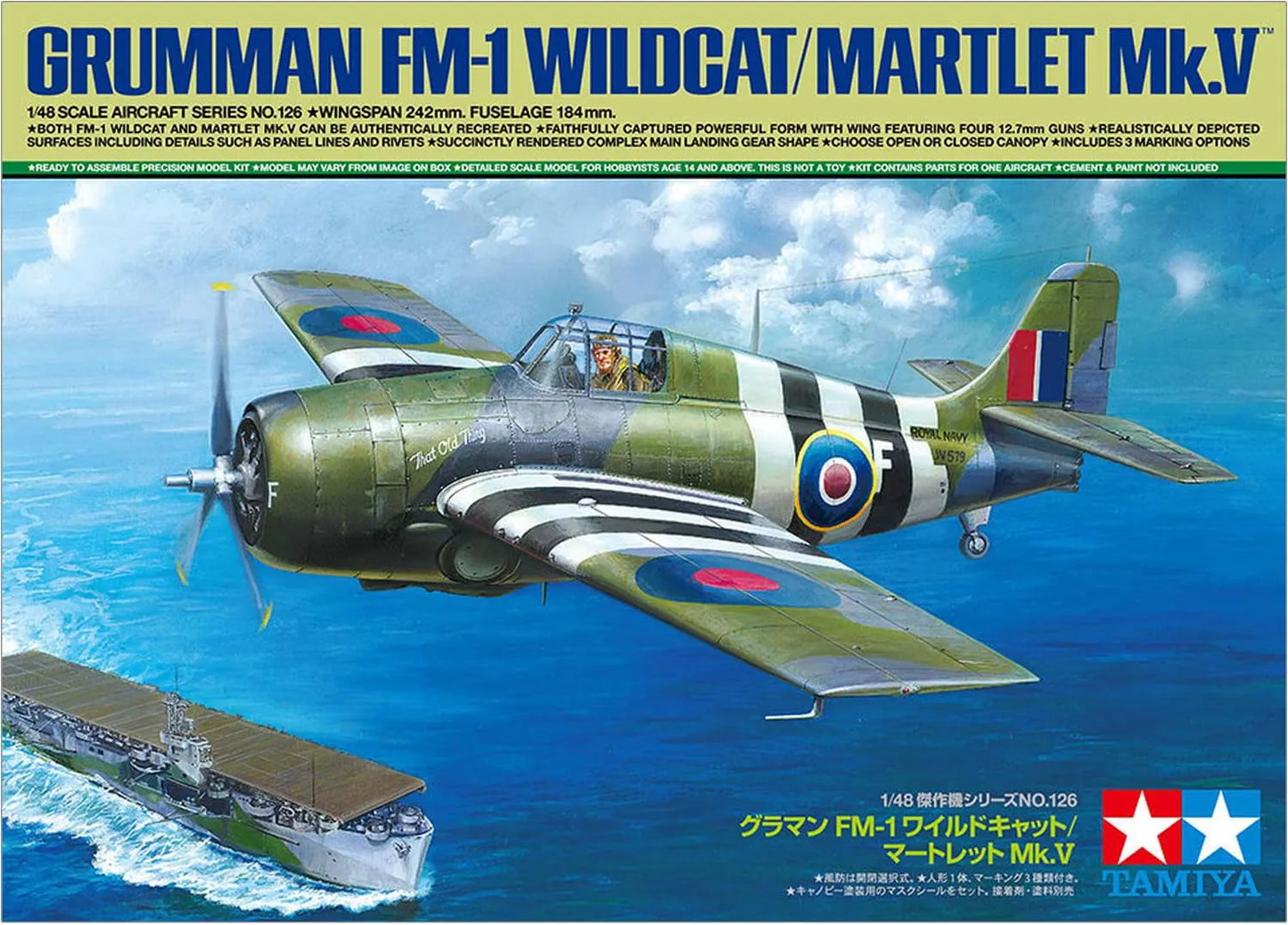 TAMIYA 1:48 FM-1 WILDCAT/MARTLET