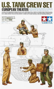 TAMIYA 1:35 US TANK CREW EURO THEATER