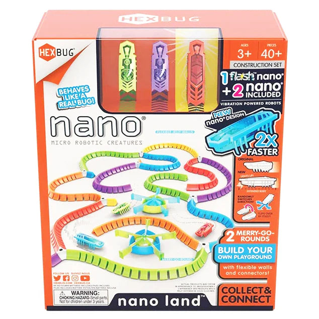 HEX BUG FLASH NANO LAND SMALL SET