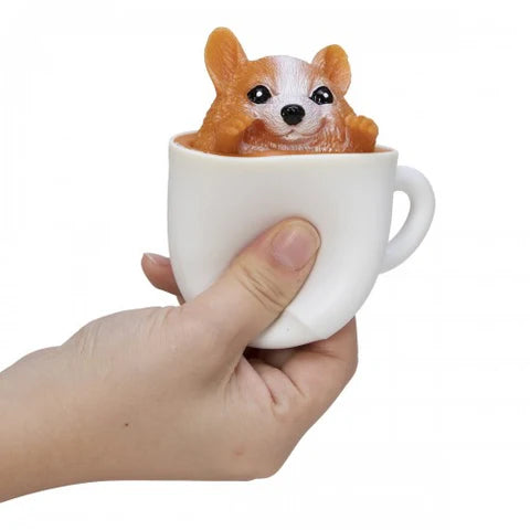 SQUISHY PUP IN A CUP