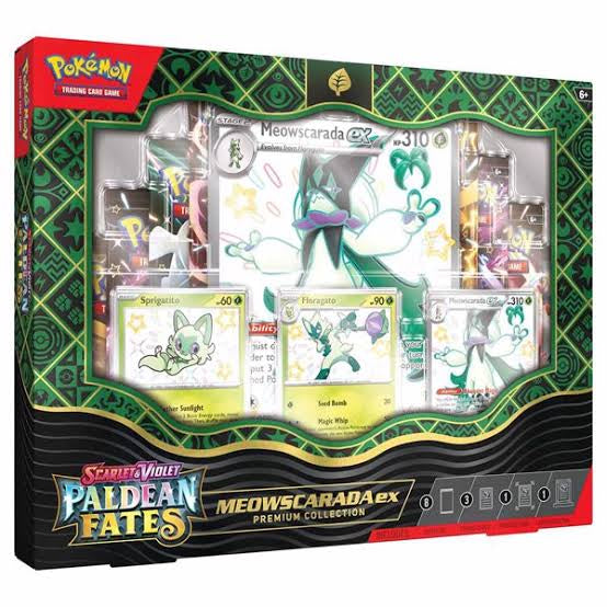 POKEMON TCG PALDEAN FATES PERMIUM COLLEC