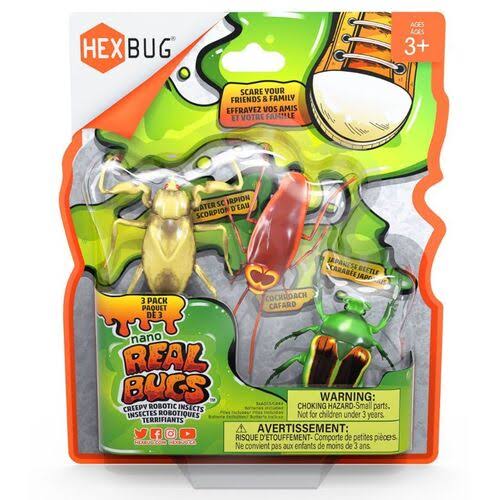 HEXBUG NANO REAL BUGS 3PK