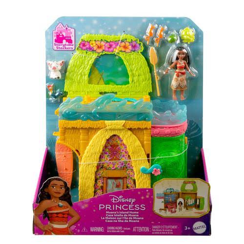 DISNEY PRINCESS MOANA STACKING CASTLE