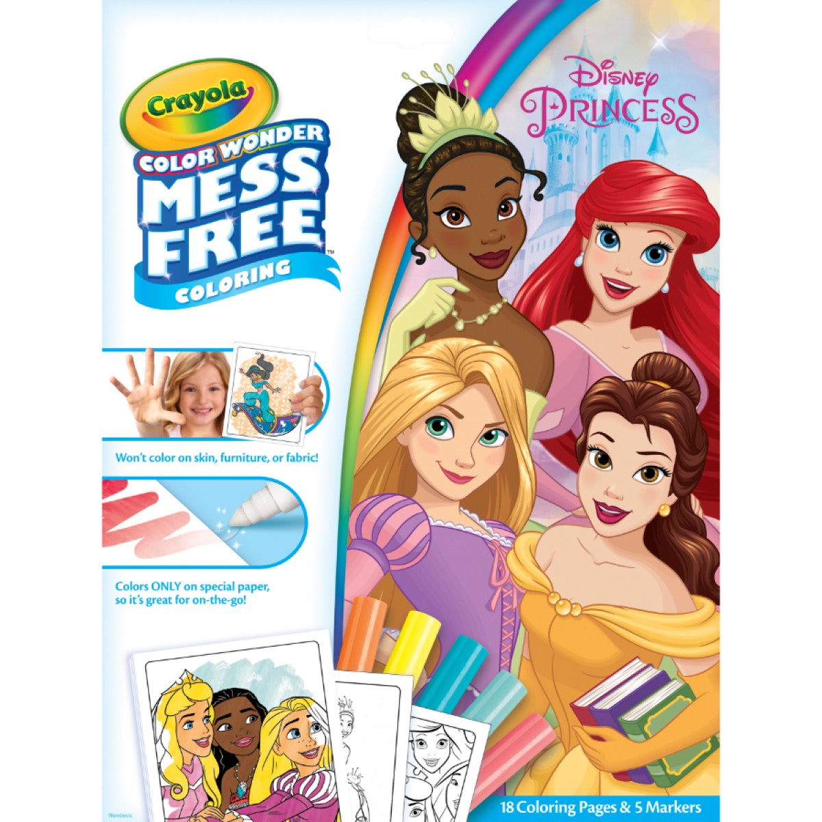 CRAYOLA COLOR WONDER FOLDALOPE PRINCESS