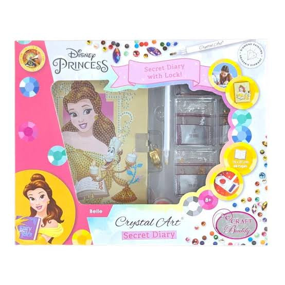 CRYSTAL ART SECRET DIARY BELLE