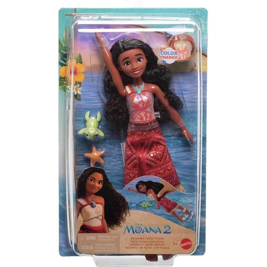 DISNEY MOANA 2 SWIMMING MOANA DOLL
