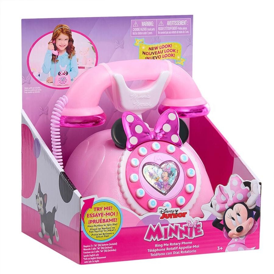 MINNIE MOUSE RING ME ROTARY PHONE NEW