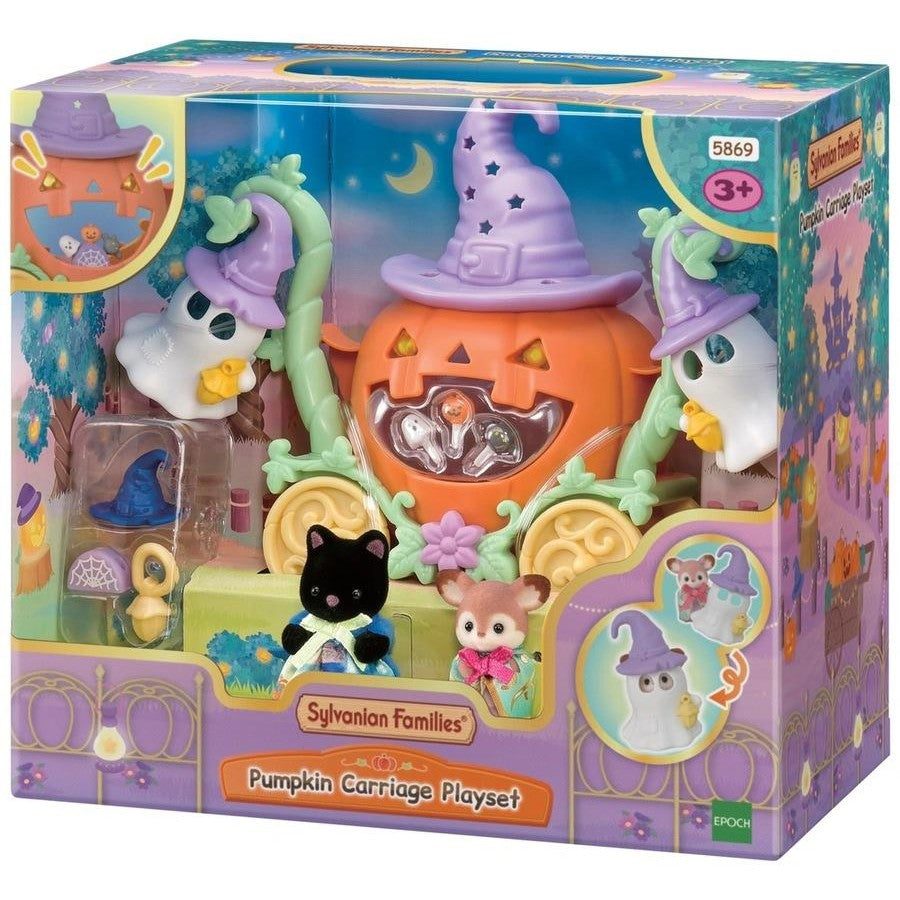 SYL/F PUMPKIN CARRIAGE PLAYSET
