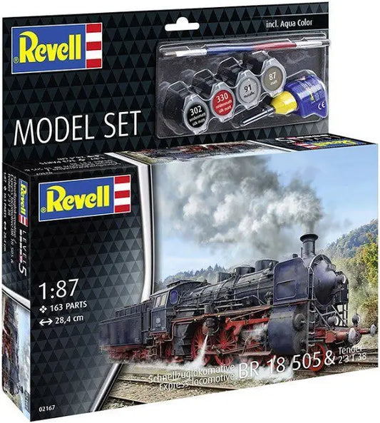 REVELL 1:87 MODEL KIT LOCO BR18 505