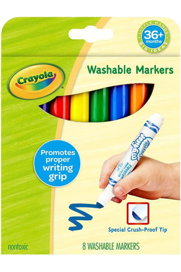 CRAYOLA MARKER 8PK MY FIRST 811324